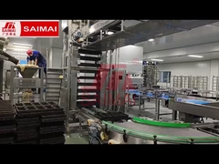 خط إنتاج الخبز / الخبز المحمص ، التدقيق ، التوجيه ، الخلط ، الخبز ، التخزين