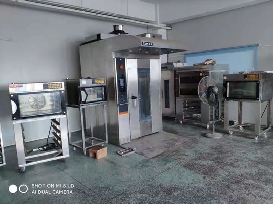 SUS304 16 Trays 64 Trays Gas Convection Bakery Rack Ovens