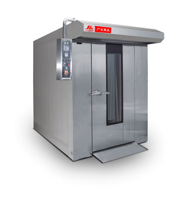 Stainless Steel 32 Pans Capcity 380V Gas Rotary Rack Oven