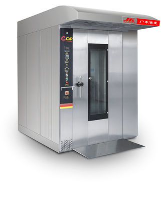 Stainless Steel 32 Pans Capcity 380V Gas Rotary Rack Oven